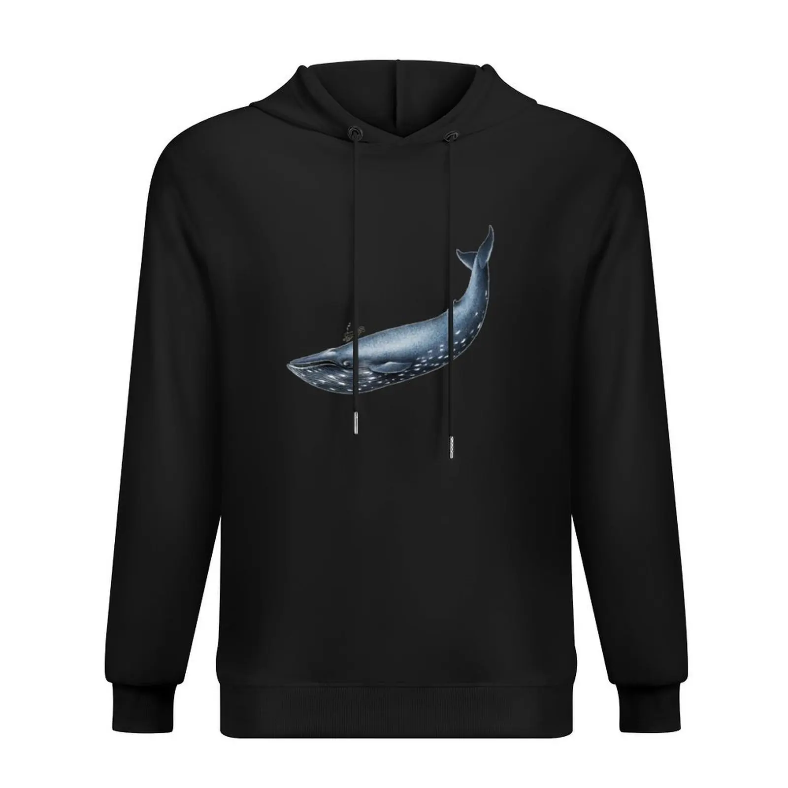 

Blue whale and a diver Hoodie mens designer clothes mens clothes autumn clothes for men autumn hoodie