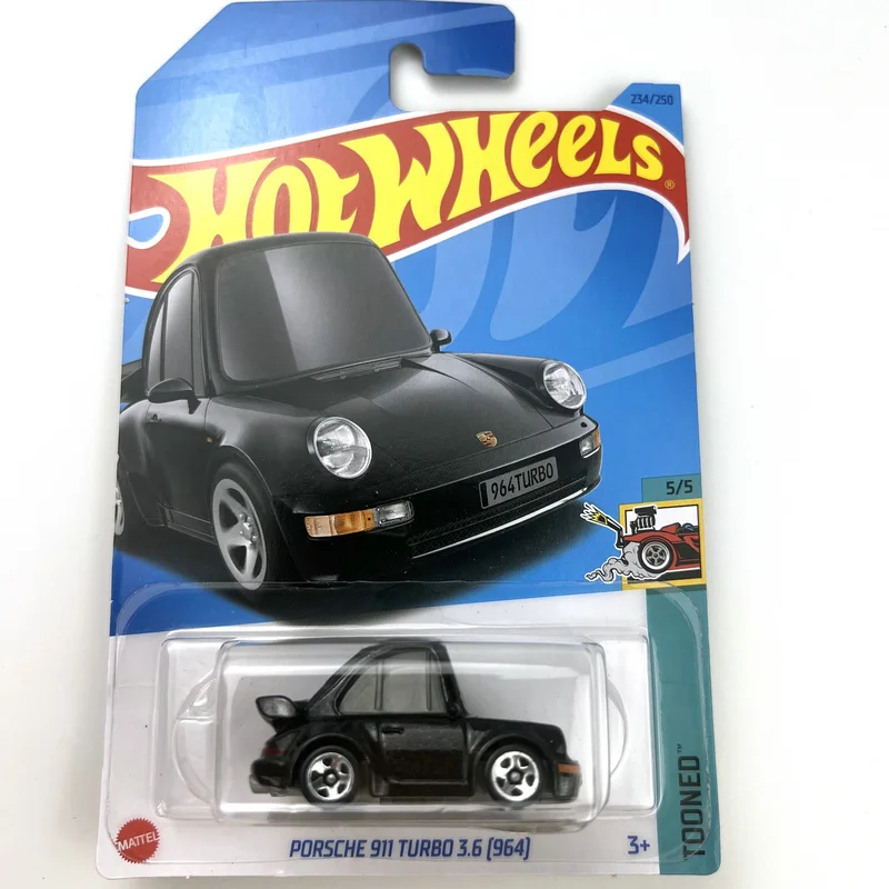 2023-234 Hot Wheels Cars PORSCHE 911 TURBO 3.6 964 1/64 Metal Die-cast Model Toy Vehicles