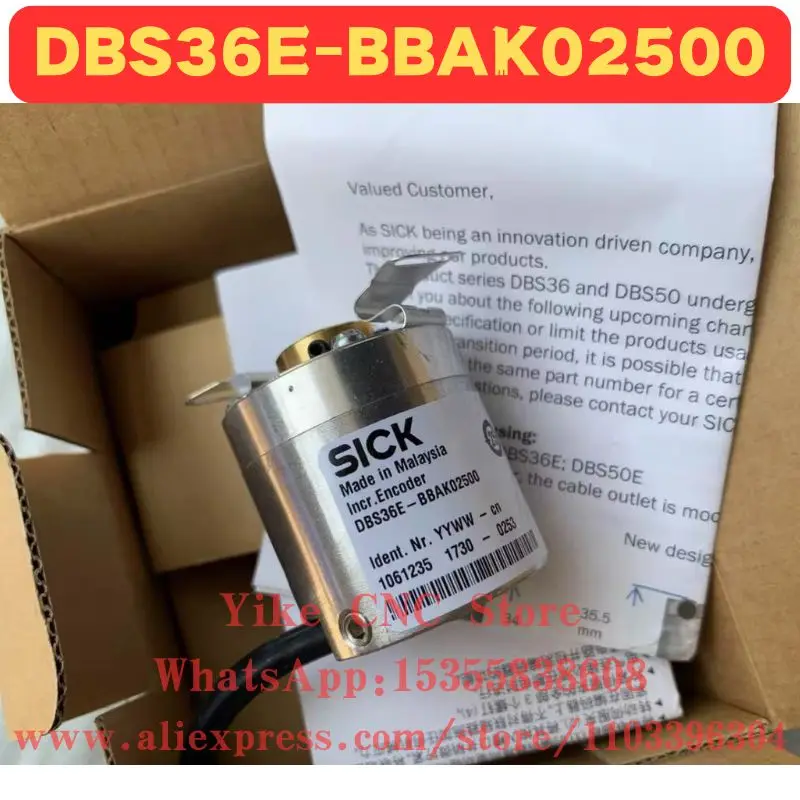 Brand New Original DBS36E-BBAK02500 Encoder Fast delivery