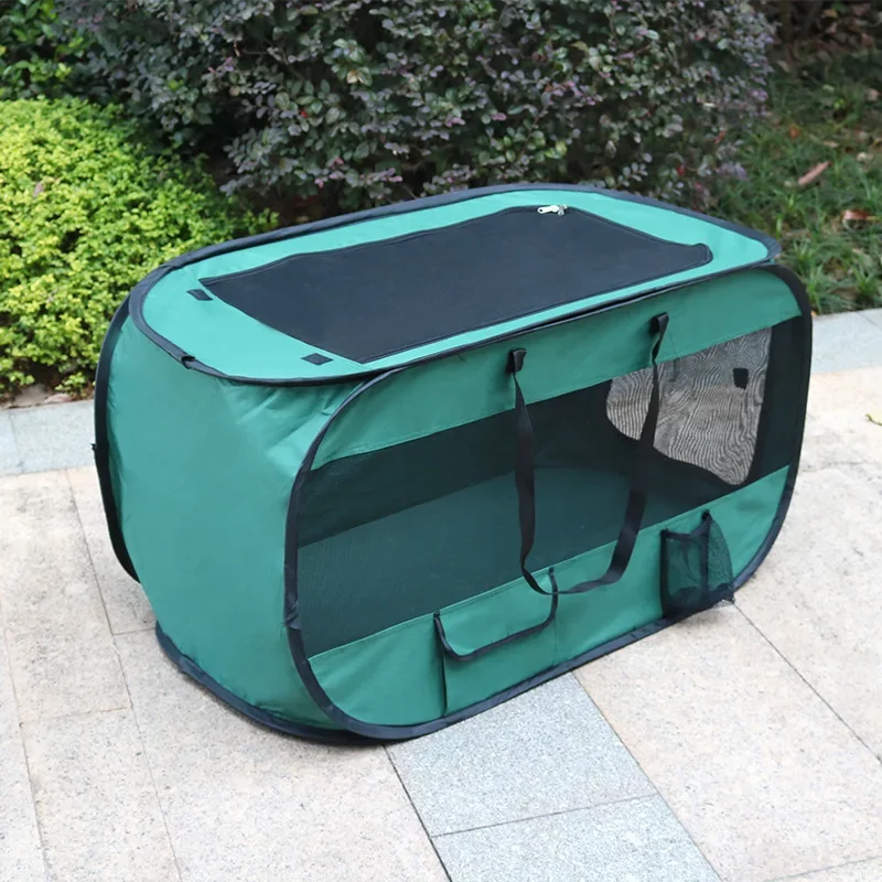 Outdoor Automatic Pop Up Cat Dog House Kennel Tent Cage Oxford Cloth Pet Nest Dog Cat House Car Portable Indoor Pet Cave Bed