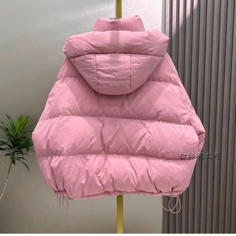Winter Mantel Frauen Herbst Winter Mode Unten Baumwolle Parkas Mäntel Parkas Mit Kapuze Gestellte Dicke Warme Casual Frauen Lose Jacke