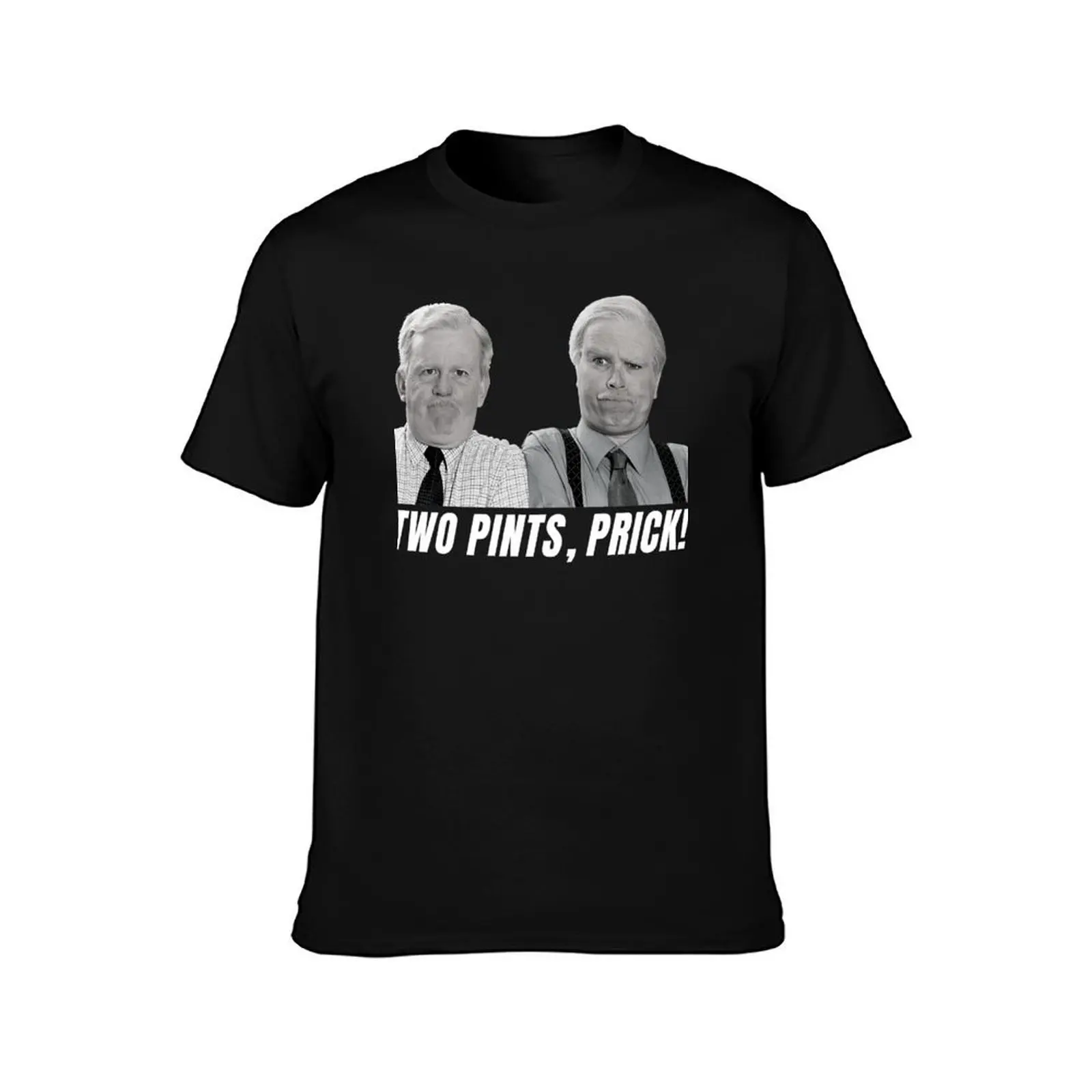 Two Pints Prick Jack and Victor Banter - White T-Shirt Summer Casual Cotton Tee Oversized Streetwear Tops Unisex Men Women
