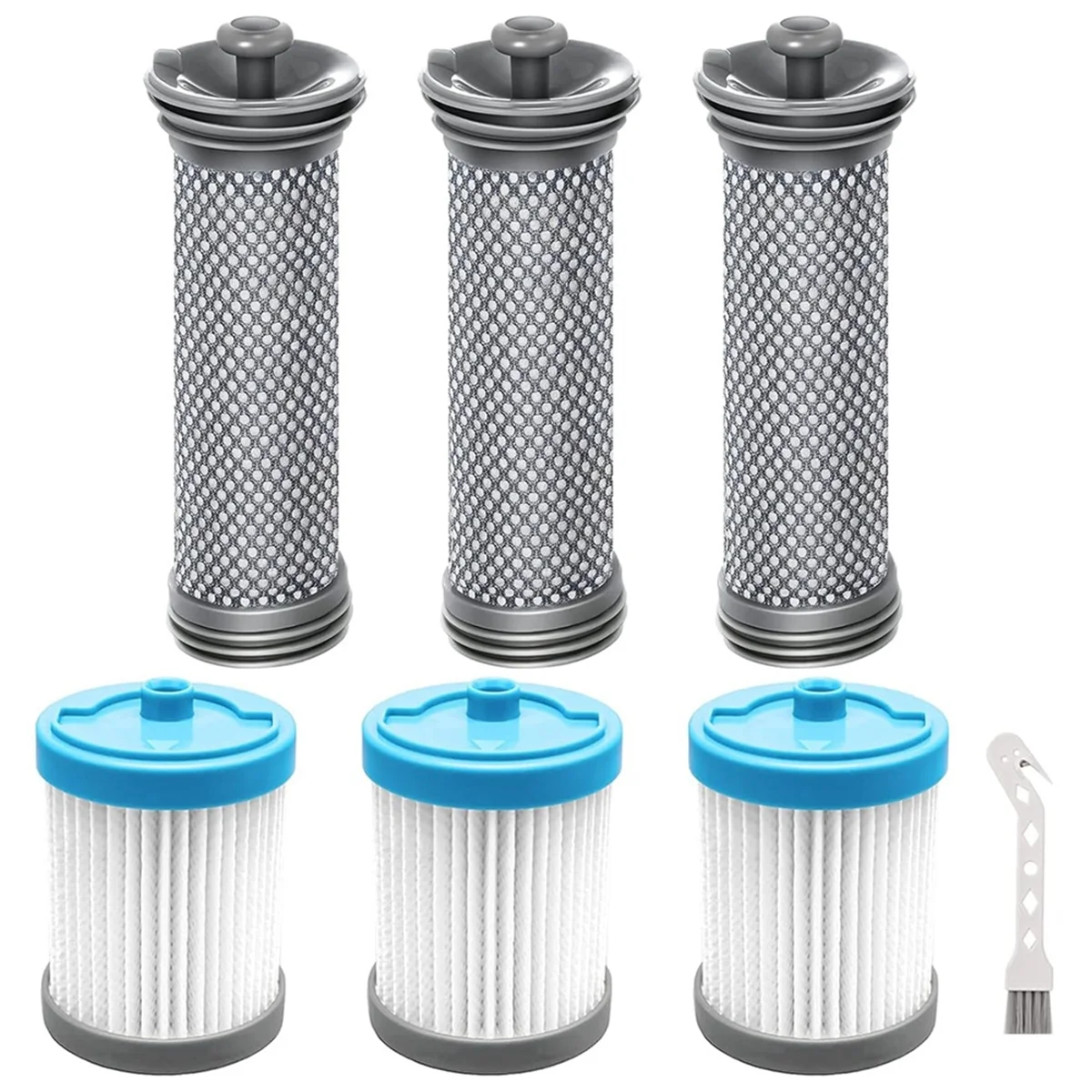 

Cordless Vacuum Filter Replacement for Tineco A10 A11 Series, PURE ONE S11, S11 Series Pre Filters & HEPA Filter