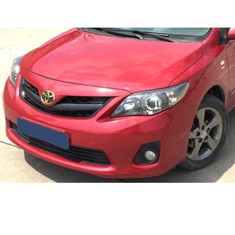 Racing Grills For Toyota Corolla 2010 - 2013 Bumper Mesh Front Grill Automobile Refitting Accessories