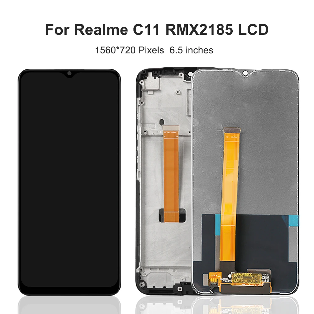 For OPPO Realme C11 2020 RMX2185 For OPPO Realme C11 2021 RMX3231 LCD Display Touch Screen Digitizer Assembly Replacement