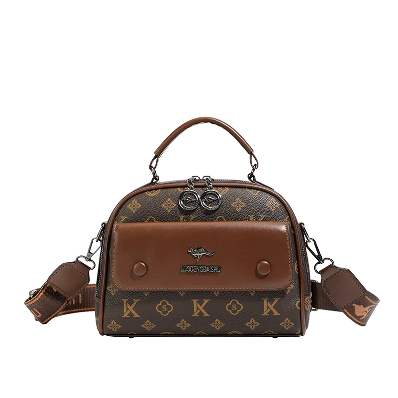 

Chic Minimalist Designer Diaper Bag For Women Leather Crossbody Bag Elegant Vintage Stylish Letter Logo