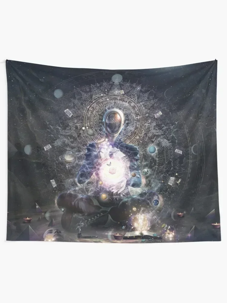 Cosmic Ritual Tapestry Decoration For Bedroom Bed Room Decoration Tapestry