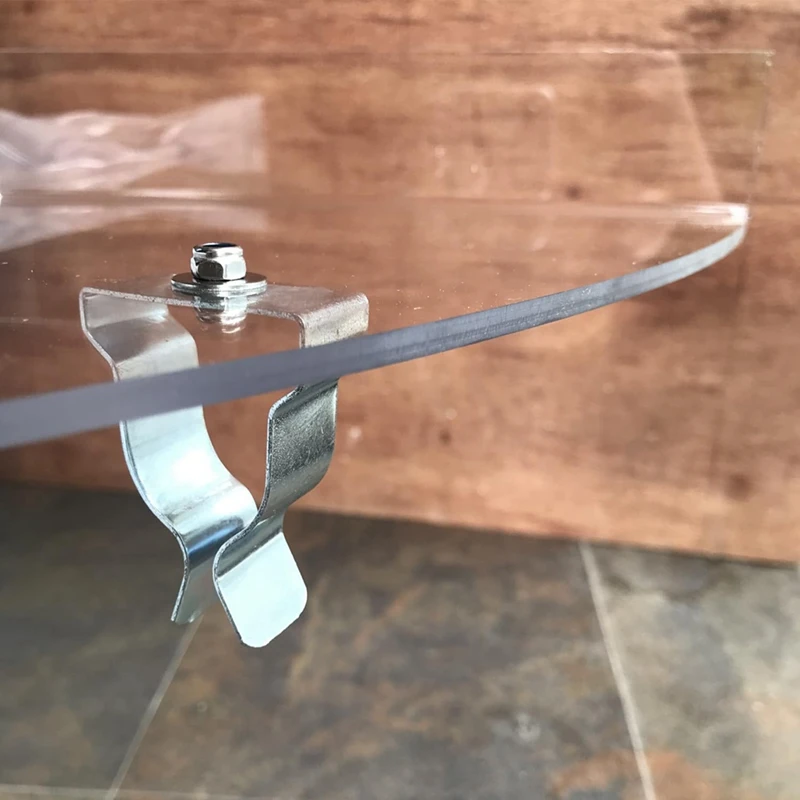 AD33 HOT Window Well Cover Hardware Kit Egress Window Well Cover Spring Clip Outside Well Cover Retaining Clip