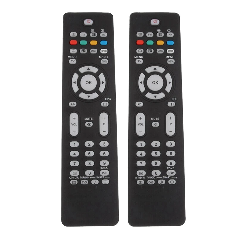 2X Universal RM-719C Remote Control Replacement For Smart TV Replace RC2034301 RC2034304