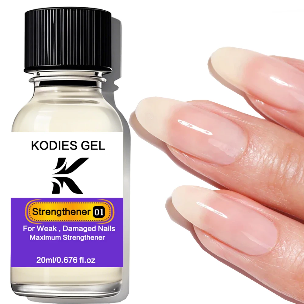 كوديس جل الكيراتين مسمار المقوي الكالسيوم قاعدة معطف مسمار تصلب العناية بالأظافر علاج النمو البولندية ورنيش حل سريع جاف