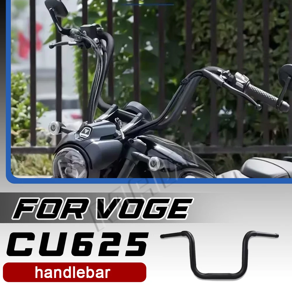

Modification for VOGE CU625 handlebars: Raised handlebars, CU625 extended handlebars, lower handlebars.