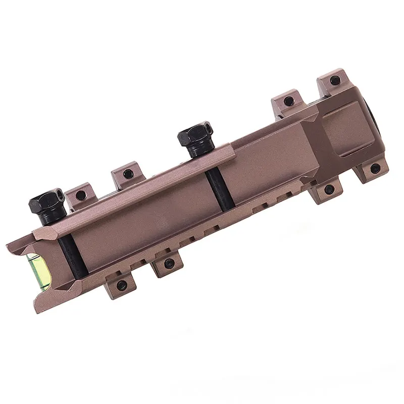 WestHunter Cantilever Picatinny Scope Mounts 25.4mm/30mm Tube Optical Sights Rings 20mm Rail Mount with Bubble Level view 5