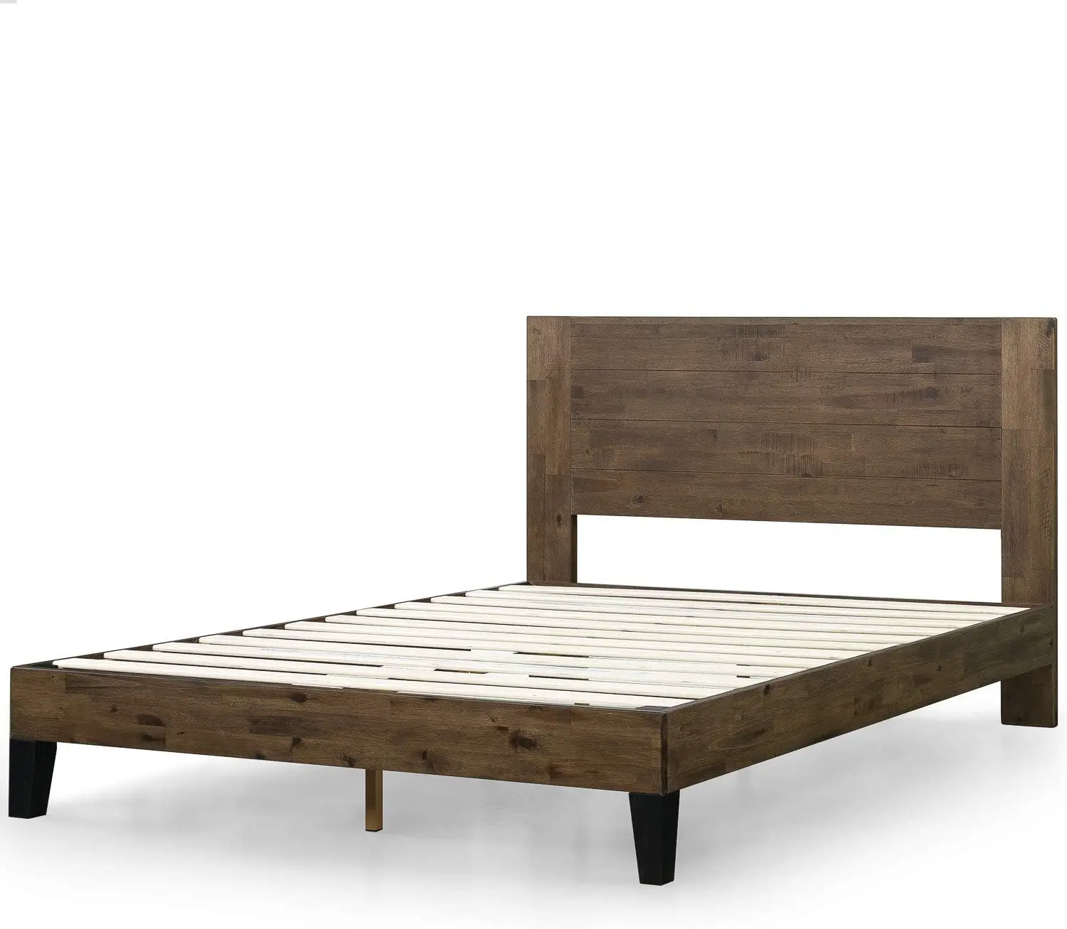 

ZINUS Tonja Wood Platform Bed Frame with Headboard / Mattress Foundation with Wood Slat Support / No Box Spring Needed