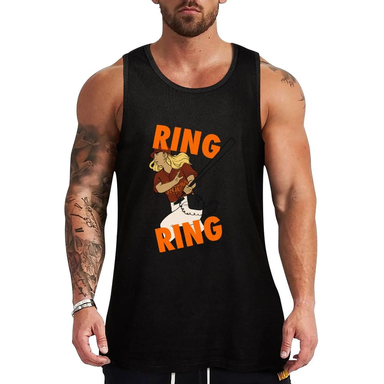 

Jessica Telephone Tank Top gym t-shirts man Bodybuilding shirt