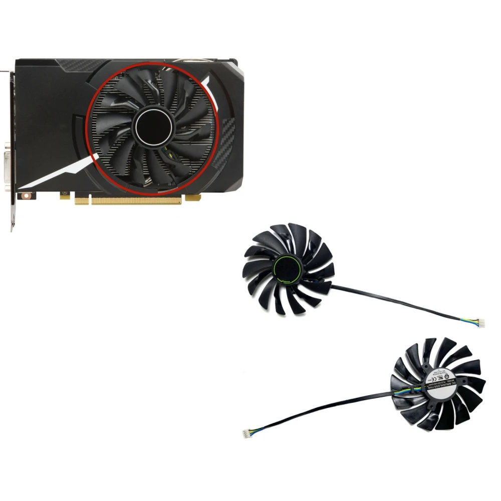 For MSI M.2 XPANDER- AERO Solid State Drive Expansion Card Cooling Fan Graphic Card Fan Accessories