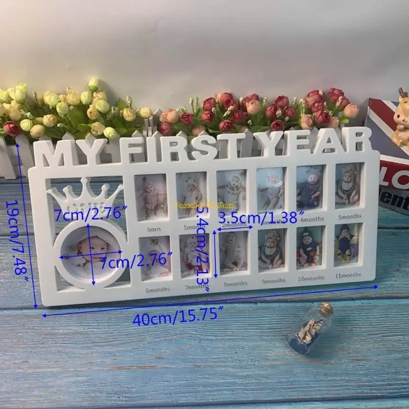 إطار صور تذكاري للسنة الأولى من WXTD إطار تذكاري لطفلي في السنة الأولى #6