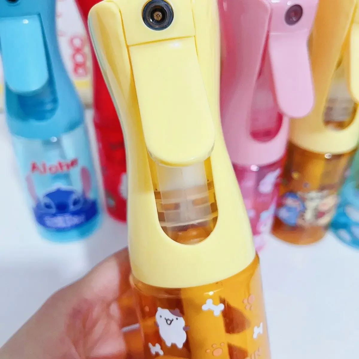 200 مللي لطيف مرحبا كيتي الكرتون رذاذ زجاجة Kuromi Kawaii سعة كبيرة ارتفاع ضغط مستمر الترطيب زجاجة بخاخ #4