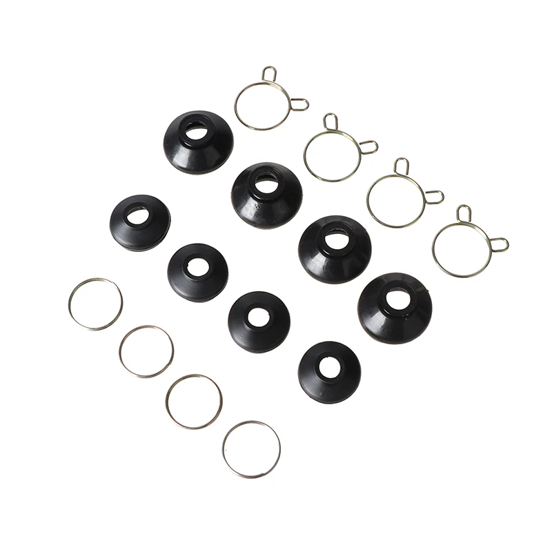 أغطية أحذية الغبار تعليق قضيب ربط التوجيه ينتهي وصلة كروية غطاء مطاطي عالمي لحماية الغبار #6