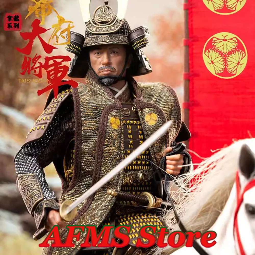 

D12TOYS DA001 Коллекционная фигурка в масштабе 1/12 Самурай Ворлард Коллекция брони Шогон 6-дюймовая экшн-фигурка Куклы-солдаты