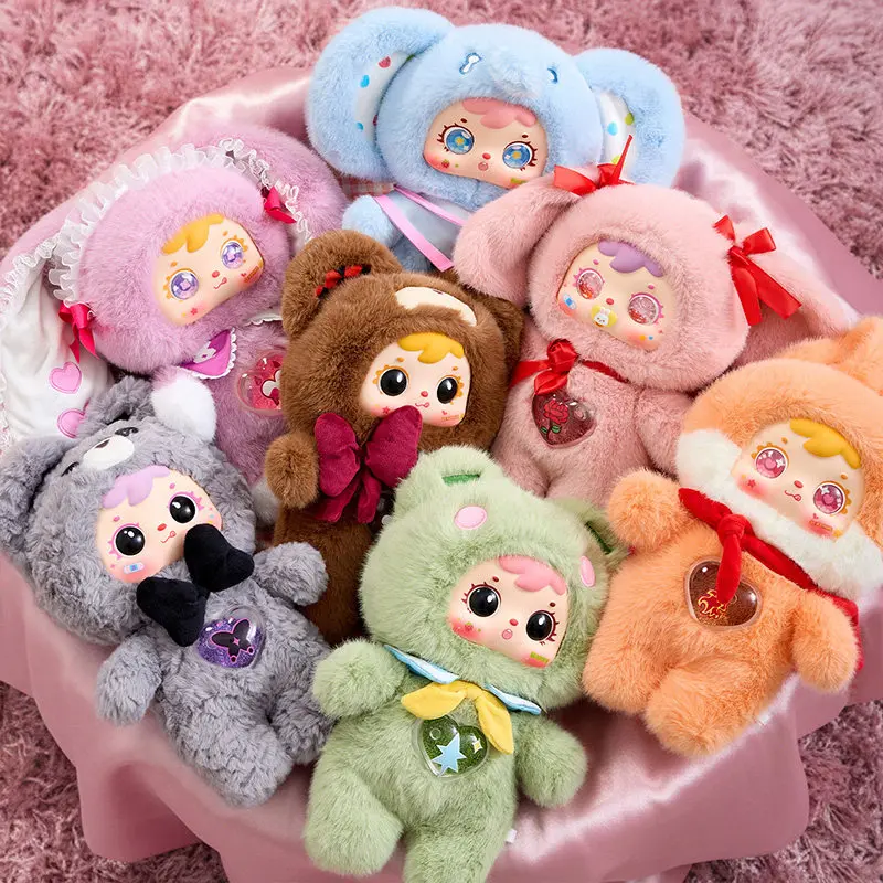 

Samuel Mood Candy Series 400% Large Size Plush Mystery Blind Box Cute Soft Sleep Companion Doll Trendy Surprise Toy Kawaii Gifts