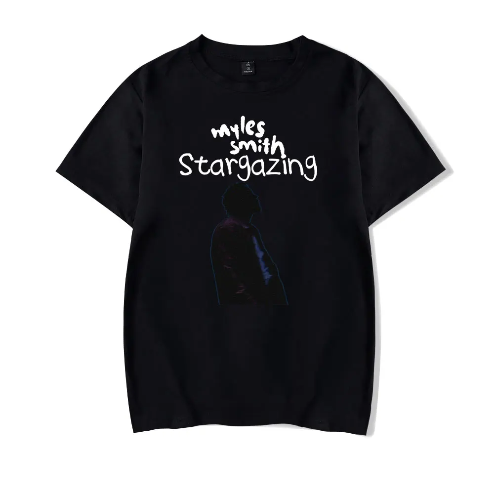 Myles Smith Stargazing Album 2024 T-shirt 2D Print Women Men Clothes Tops Short Sleeve