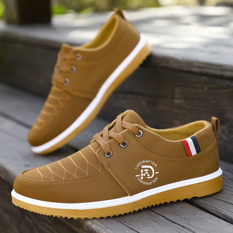 Fashion Canvas Shoes Men Summer Classic Loafers Men Casual Shoes Walking Flat Men Shoes Sneakers tenis masculino