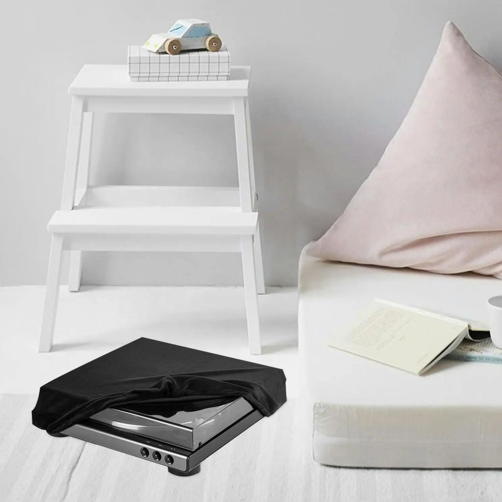 Record Machine Dust Washable Spandex Vinyl Player Audio Protector Turntable Cover Practical Dust Cover For Record Player