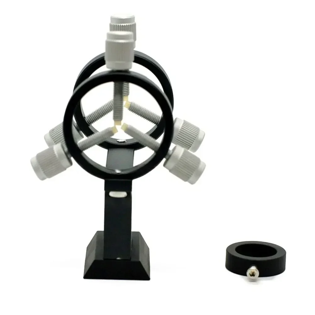 Astronomical Telescope Star Finder Mount 3-Point Guide Ring Pointer Bracket 1/4 Standard Camera Thread Hole