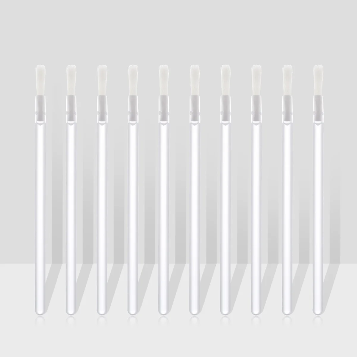 50 pinceles delineadores de labios desechables e higiénicos de un solo uso con punta de precisión, perfectos para principiantes y maquillaje.