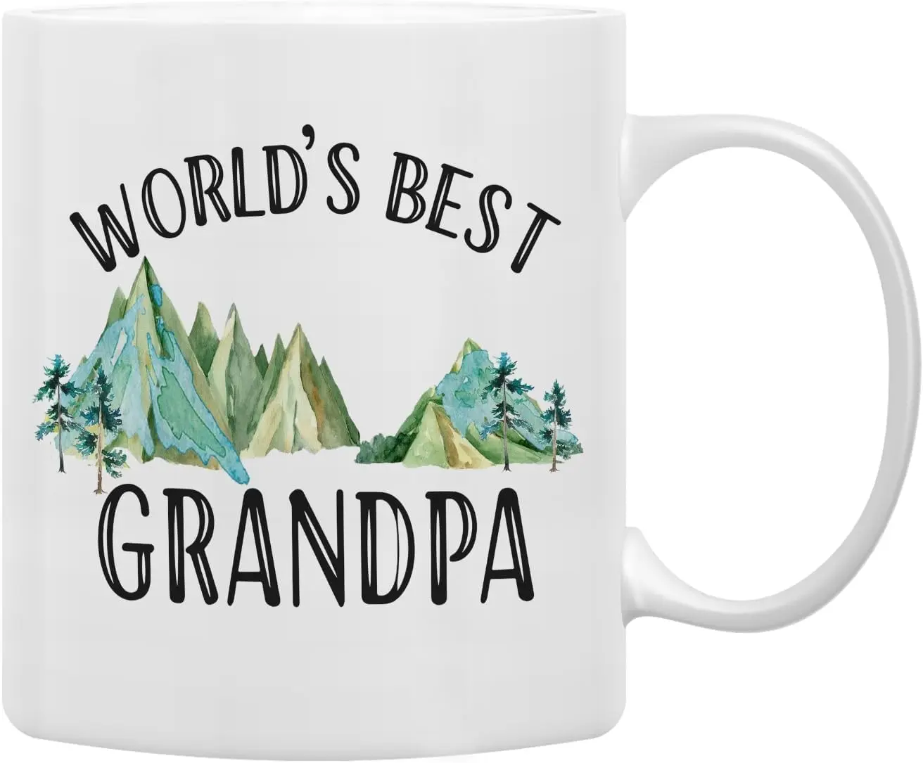 Grandpa Coffee Mug, Grandpa Gifts, Best Grandpa Mug, Grandpa Coffee Mugs Tea Cup Gifts for Grandpa Papa Dad Men, World’s Best Gr