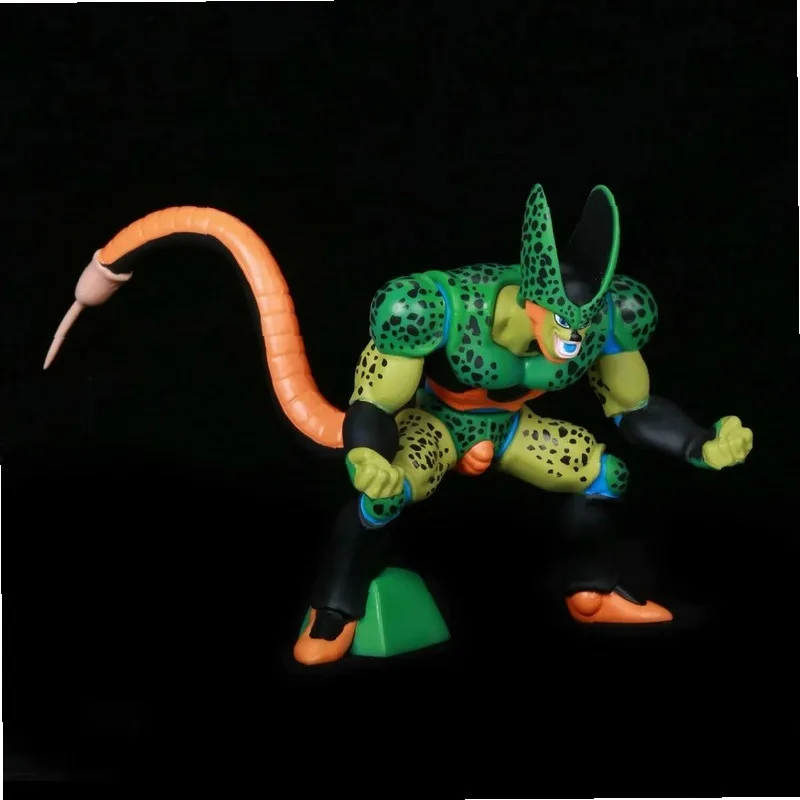 Figura de Anime Coleccionable en Caja, Edición Limitada, Super Saiyan 2 Gohan vs Cell, Pose de Sentadilla