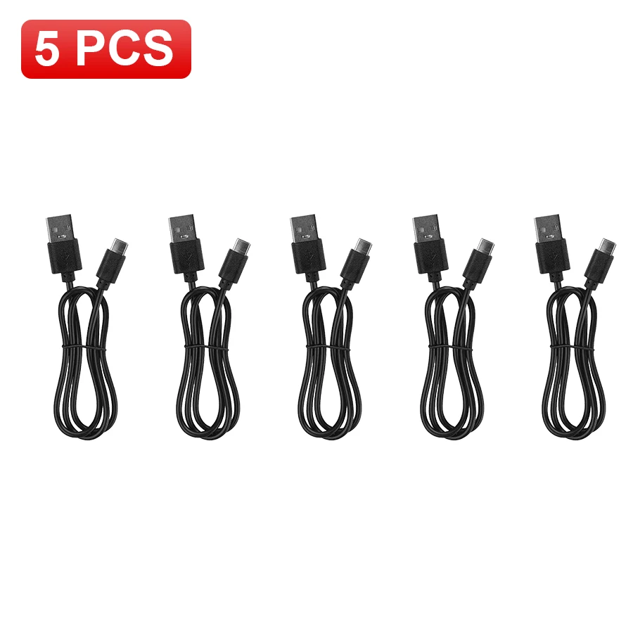 10 قطعة TYPE-C شحن سريع ذكي بدون ارتفاع درجة كابل بيانات شحن إخراج 2 في 1 كابل شحن للهواتف المحمولة