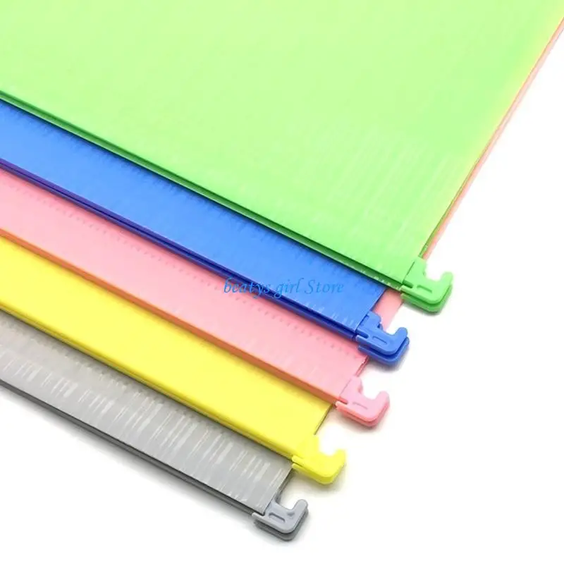 

C7AB 10Pcs Suspension Files with Tabs Hanging Filing Cabinet Folder for Office School