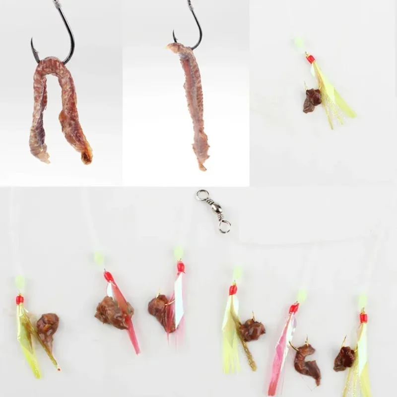 Señuelos de pesca de gusanos de arena secos, alimentador de agua dulce y salada realista, gusanos de pesca de mar, accesorios de cebo Artificial suave con olor