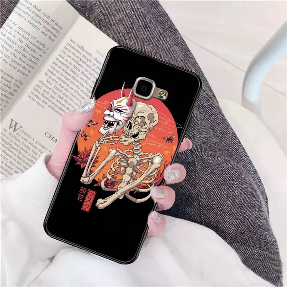 Japanese Rising Skeletons Phone Case For Samsung A 10 11 12 13 20 21 22 30 31 32 40 51 52 53 70 71 72 73 91 13 shell