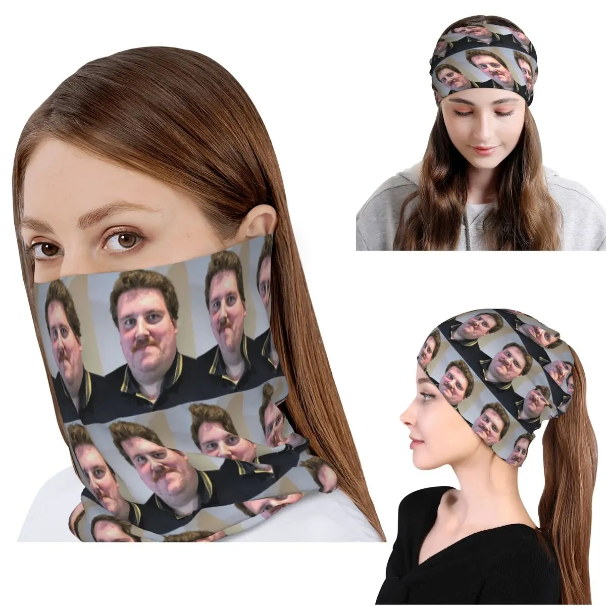 Dragon Lord Rainer Winkler Holy Lord Cla Bandana Halstuch Magic Scarf Fahrradschal Mützen Mütze Unisex Erwachsene Ganzjährig