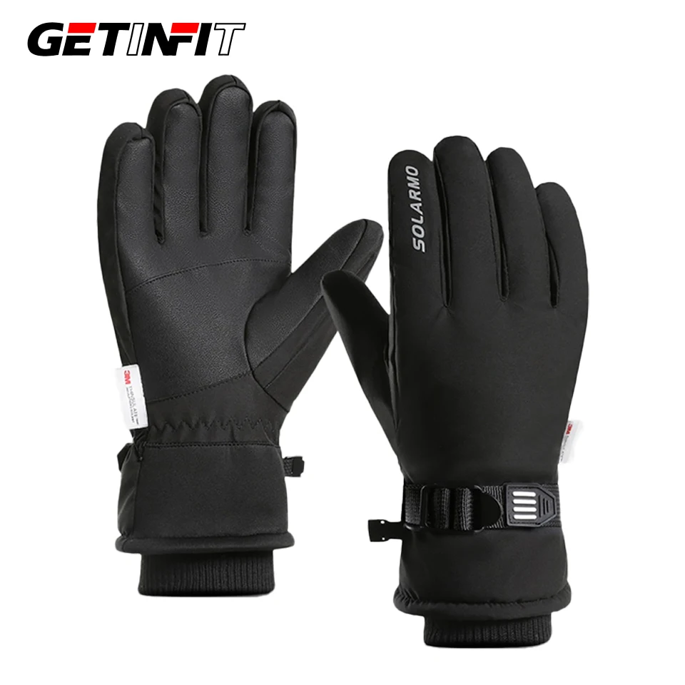 AliExpress GETINFIT Cycling Gloves Warm Fleece Wool Breathable Anti-slip Waterproof Wear-resistant Touch Screen Outdoor Mountain Climb Ski