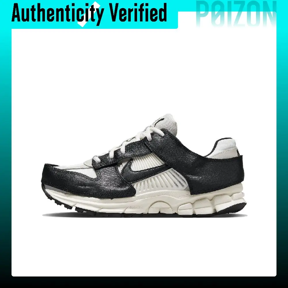 Nike Zoom Vomero 5 Low top Air Cushion Casual Training City Commuting Running Shoes Women's Black FJ5474-133
