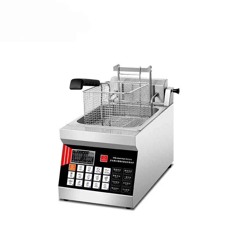 

Small Capacity Auto Lifting Deep Fryer Machine Counter Top Commercial Use for Fast Food Business