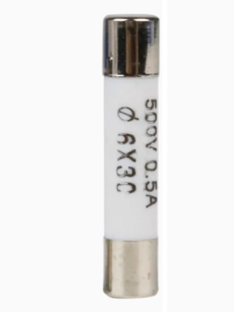 100pcs Ceramic Fuse 6 * 30 Melt Core R058 500V BS1362 0.5A 1A 2A 3A 4A 5A 6A 8A 10A 13A 15A 16A 20A 25A 30A Fuse Core