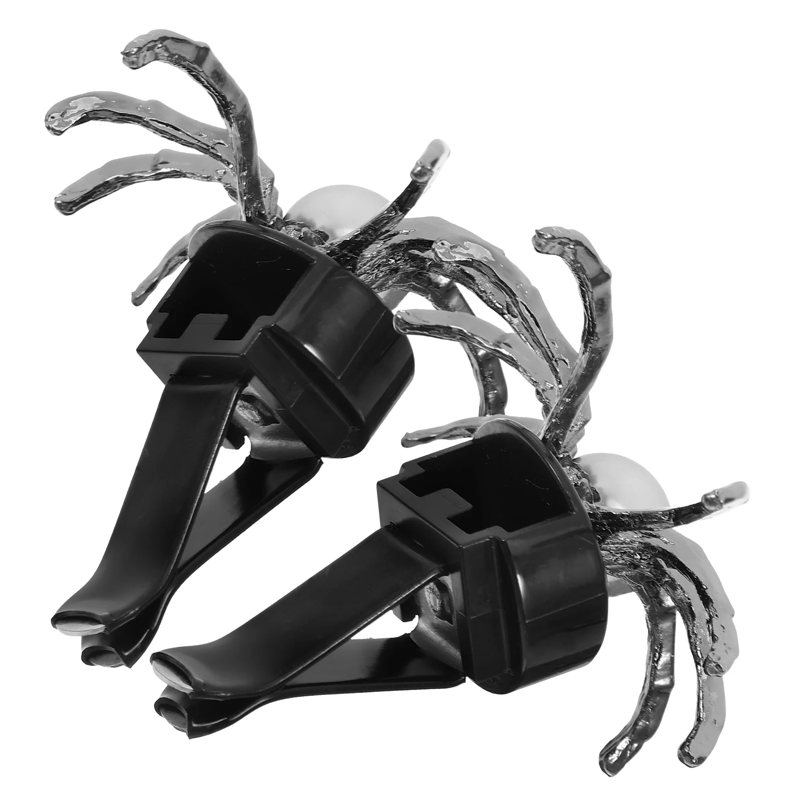 

2pcs Bright Spider Vent Clips, Rhinestone Car Air Diffusers, Creative Halloween Accessories for Car Interior Charm and Style