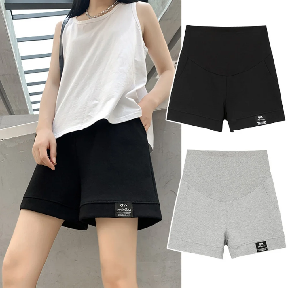 Pregnant Women Spring And Summer New Bottoming Shorts Threaded Cotton Comfortable Skin-friendly Casual Shorts Maternity Clothing