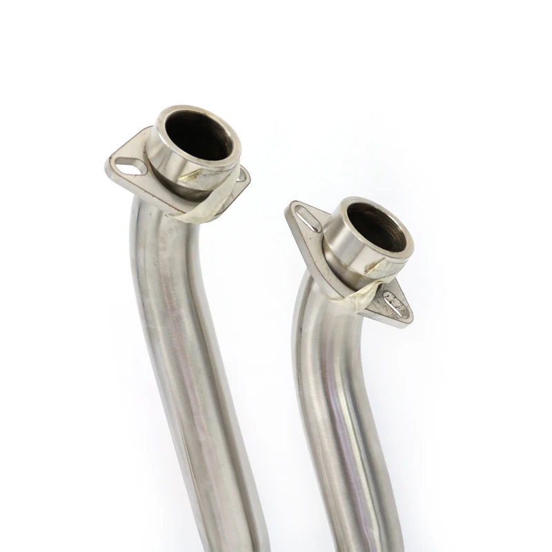 For Kawasaki ER6N ER6F Versys 650 Z650 Ninja650 2012 - 2023 Motorcycle Exhaust Escape Modify 51MM Front Middle Link Pipe Muffler