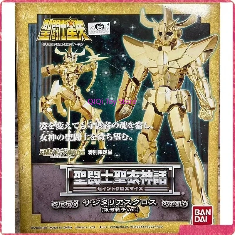 

В наличии BANDAI Saint Cloth Myth EX Sagittarius Saint Cloth Galaxy War Ver аниме подвижная Коллекционная модель персонажа игрушка