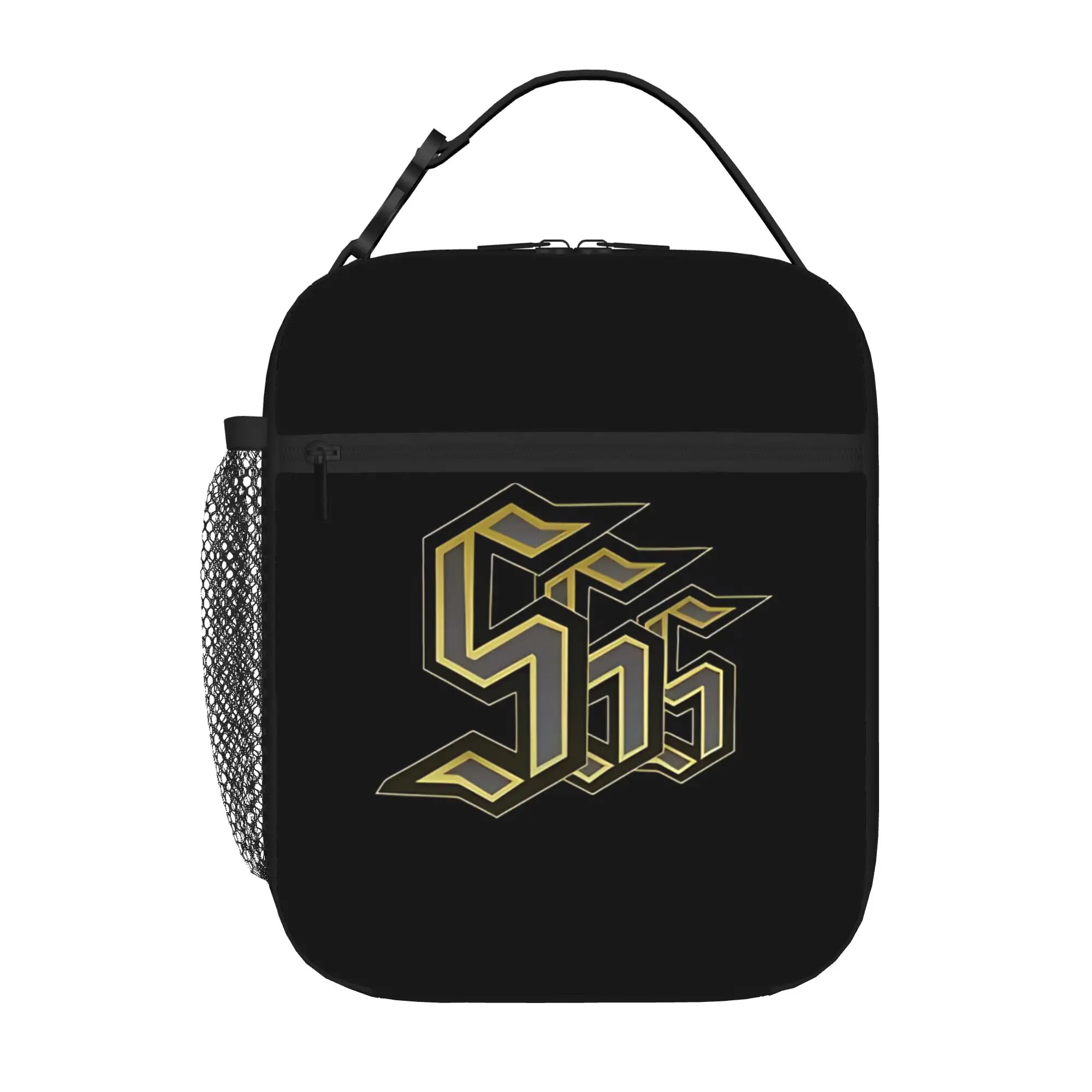 1 Piece Zipper Closure urban dark  Storage Bag Pocket D-Devil May Cry School Lunch Food Box Reusable For Lunch Food Bag