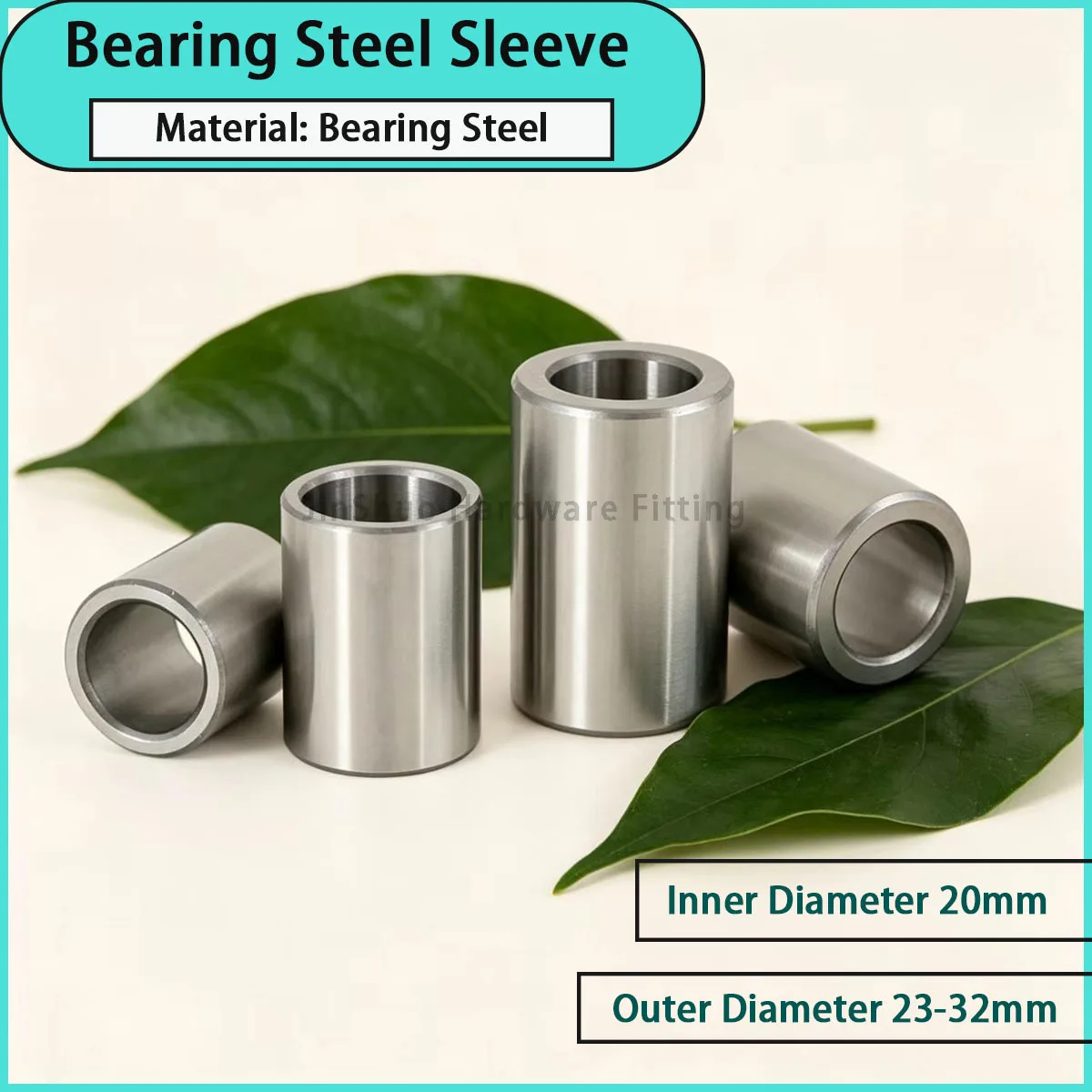 23-32mm outer diameter bearing steel sleeve suitable for mechanical equipment, transmission shafts