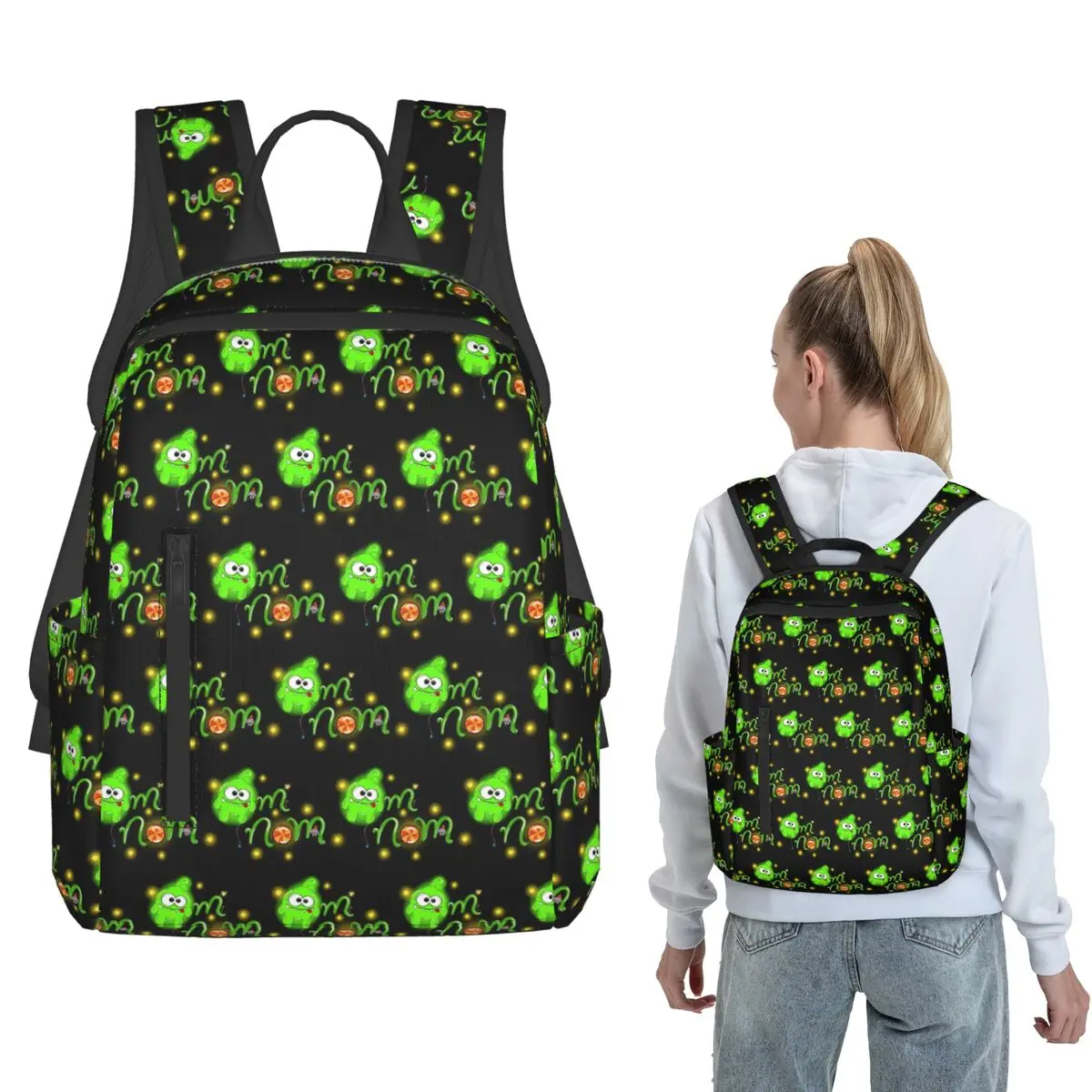 

Animated Backpack Daypack Boys Girls BookBag School Bag Shoulder Bags for Men Women