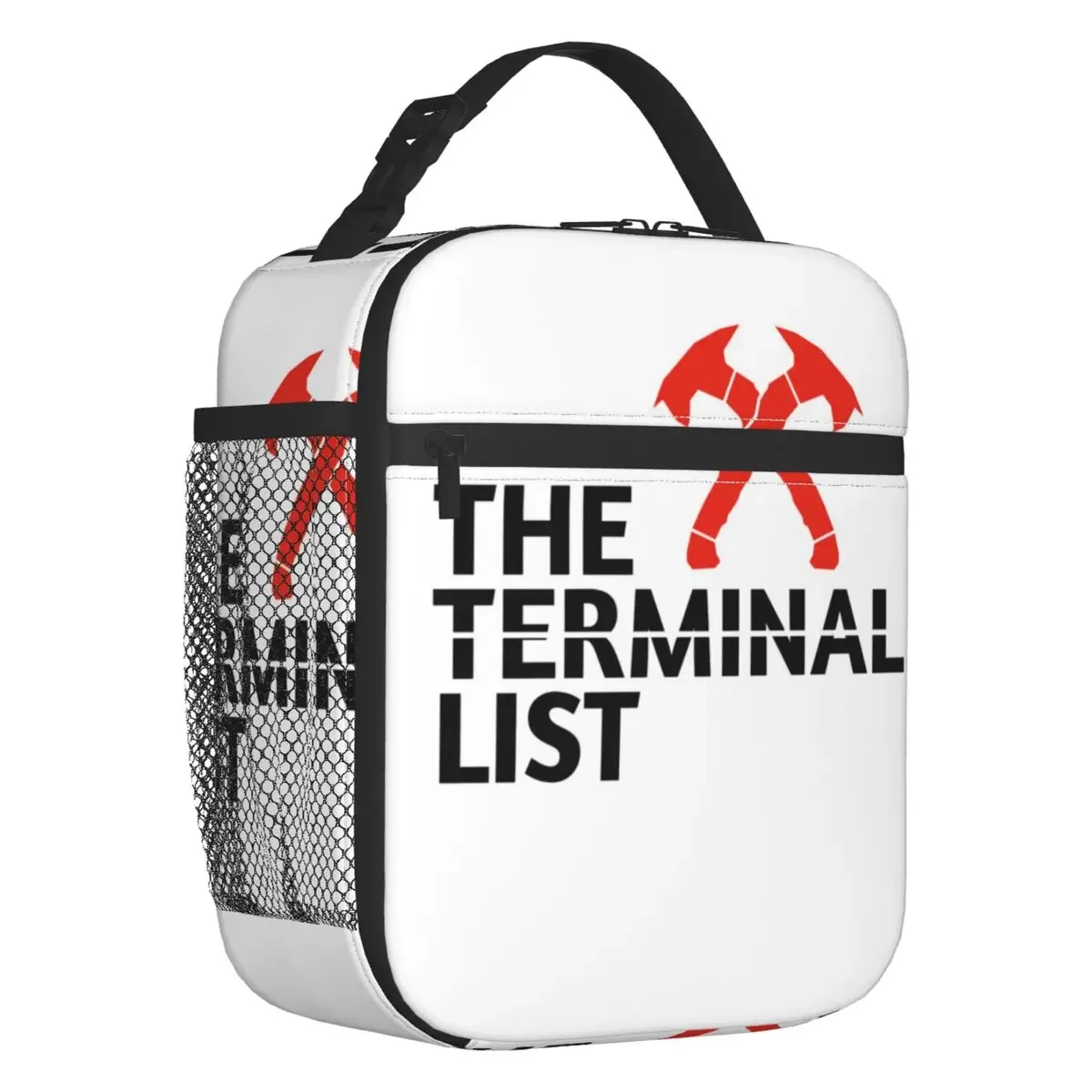 Custom The Terminal List Logo TV Show Lunch Bag Women Thermal Cooler Insulated Lunch Box for Kids School