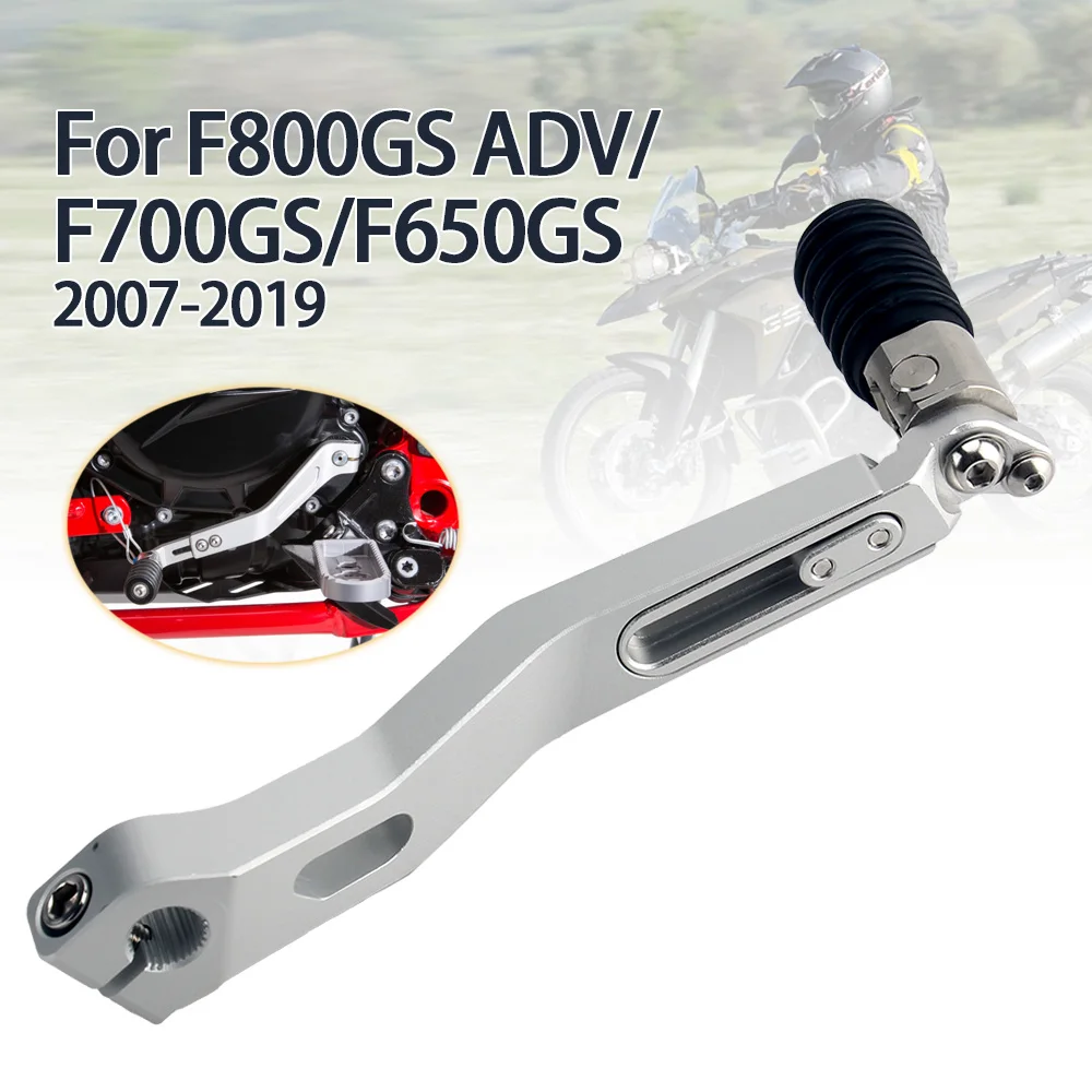 Motorcycle CNC Aluminum Adjustable Folding Gear Shifter Shift Pedal Lever For  F650GS F650 GS Dakar 2007-2019 2014 2015 2016