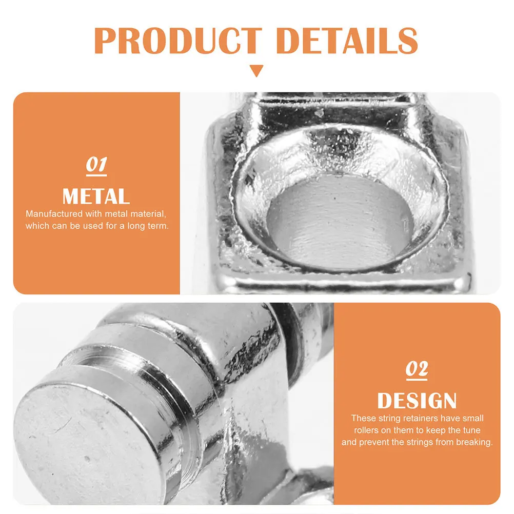 

Headphone Buckle Electric Guitar String Retainer Parts Accessories Bracket and Metal